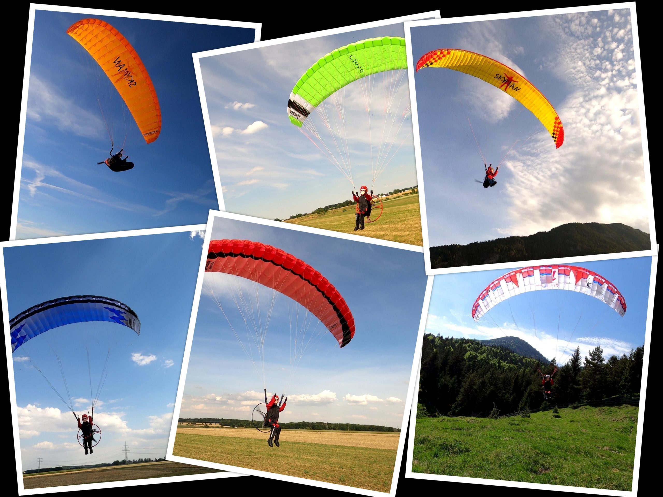 RC-Paraglider / RC-Gleitschirm fliegen lernen