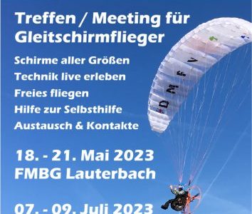 TEMINE – DMFV RC-Paraglider „Fly together – Fly with Friends“ 2023