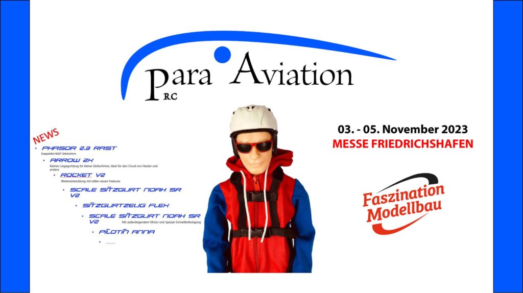 messe_faszination_modellbau_friedrichshafen_2023_para_aviation_rc_paragliding_piloten_gurtzeug_rucksackmotor