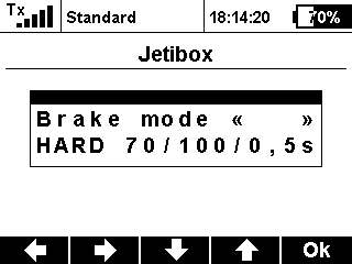 Programmierung Jeti /Hacker Master Mezon 120 für RC-Paraglider
