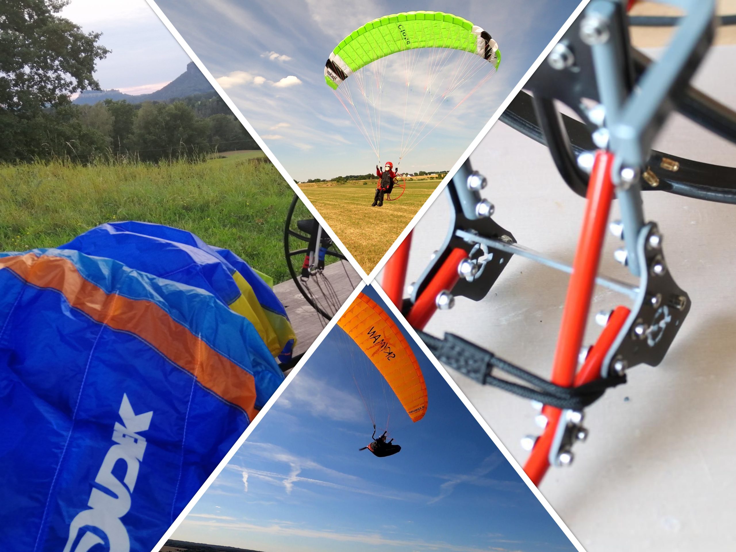 Hersteller RC-Paraglider | RC-Gleitschirme