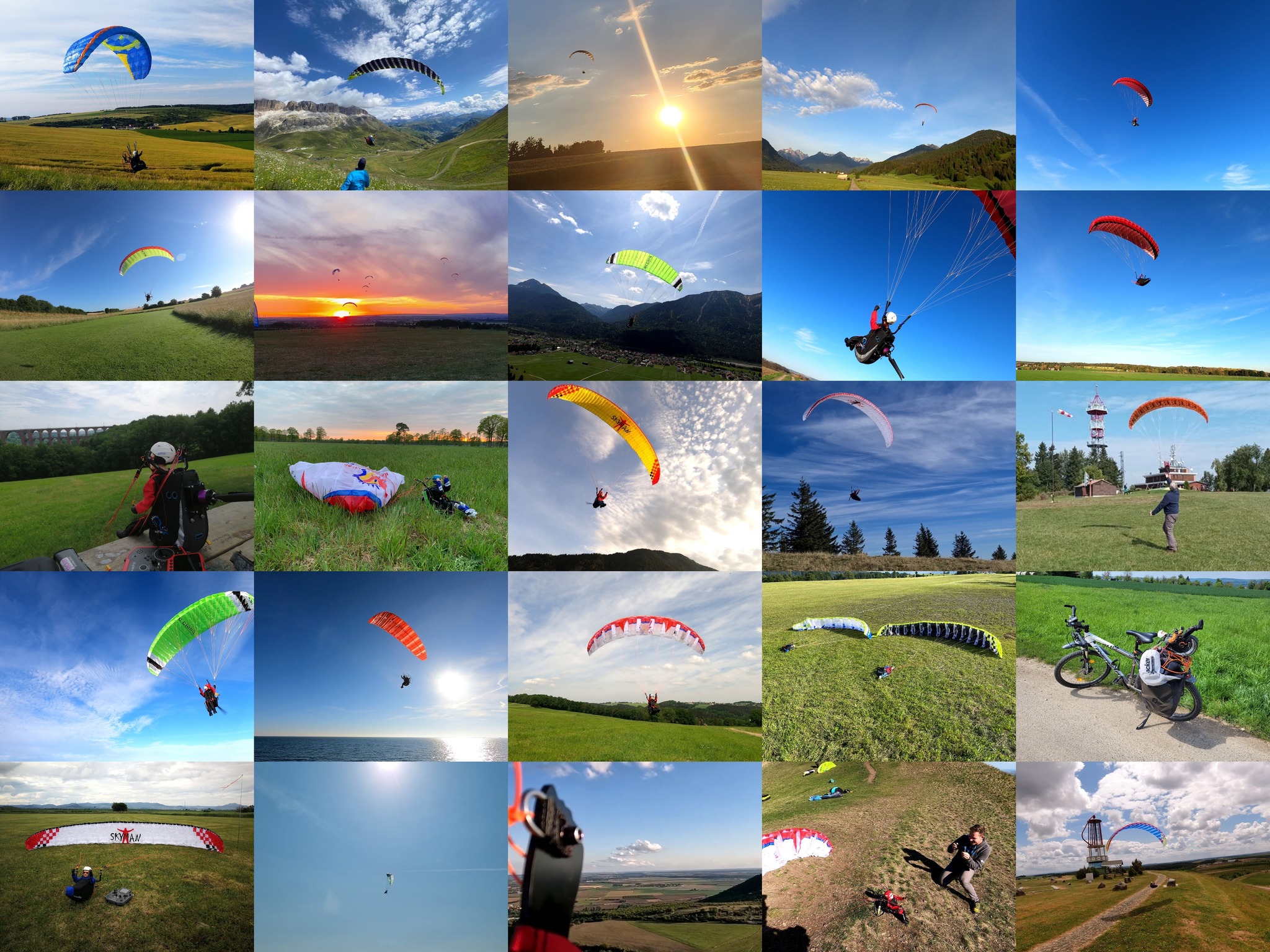 RC-Paragliding can be so beautiful
