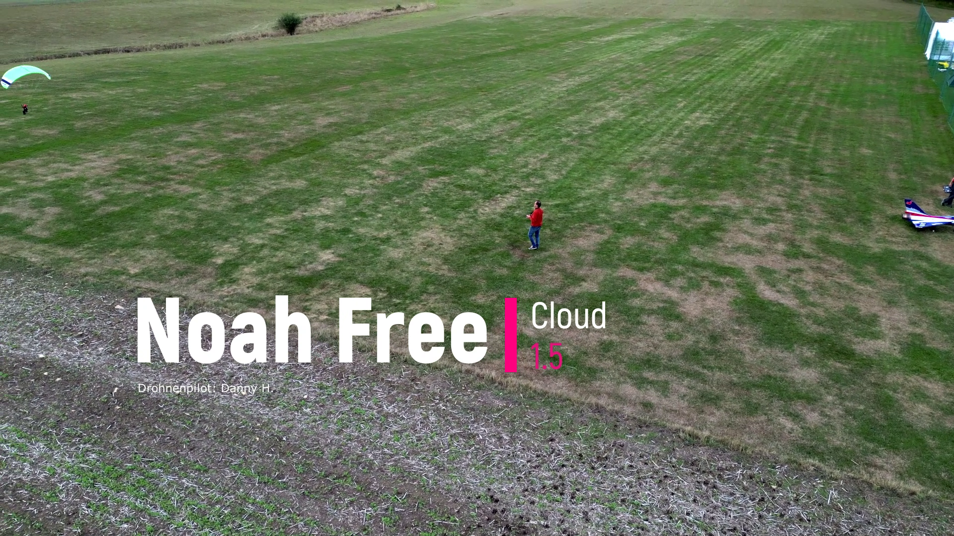 Noah Free escort with a drone