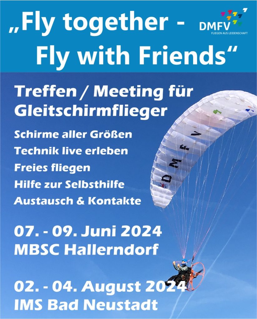 Termin / Events RC-Modellbau RC-Gleitschirm RC- Paragliding