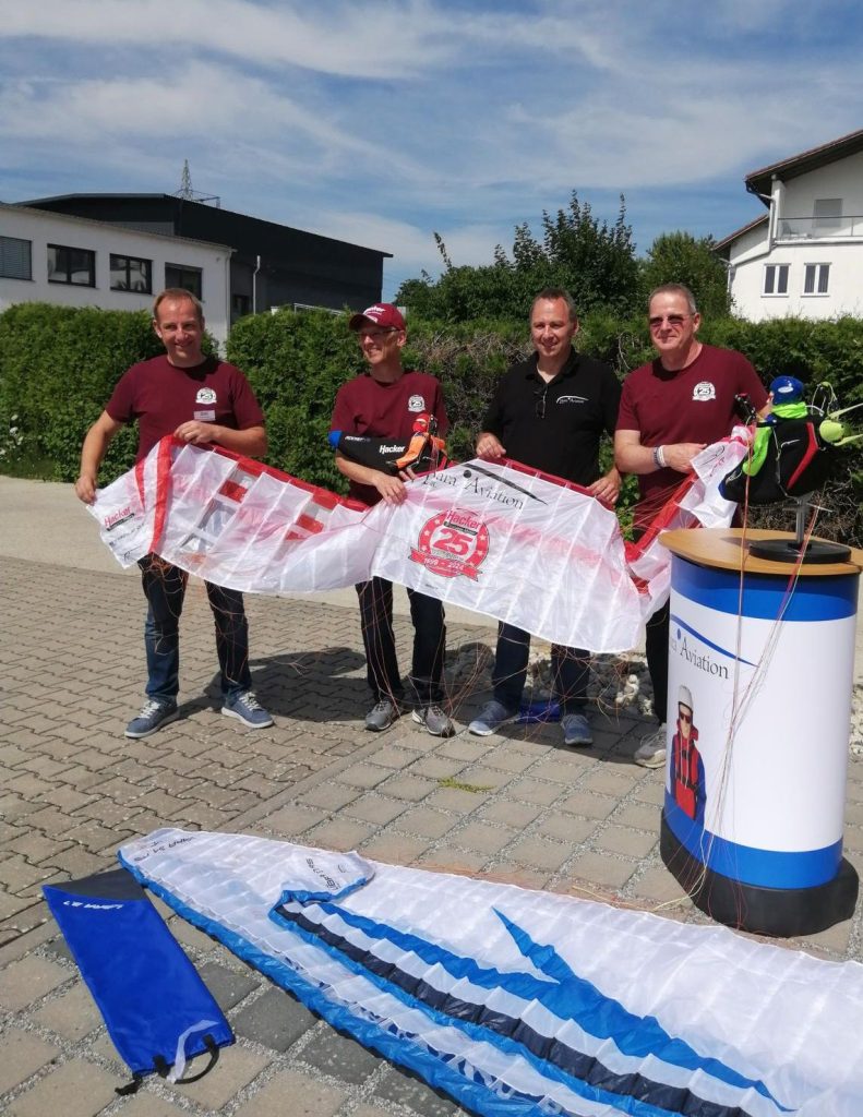 25 Jahre Hacker Motor Ergolding Florian Bauer Rainer Hacker Rico Priesnitz Para Aviation RC