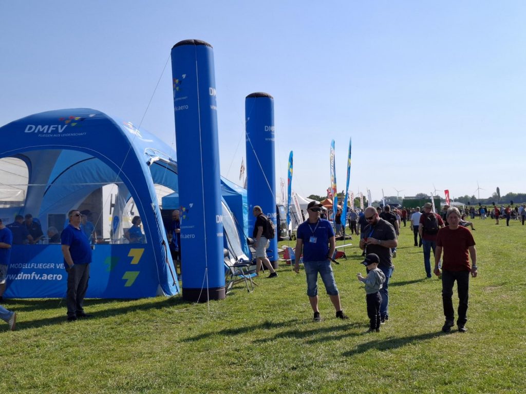 Prowing 2025. Bad Sassendorf. DMFV Stand im Außenbereich.