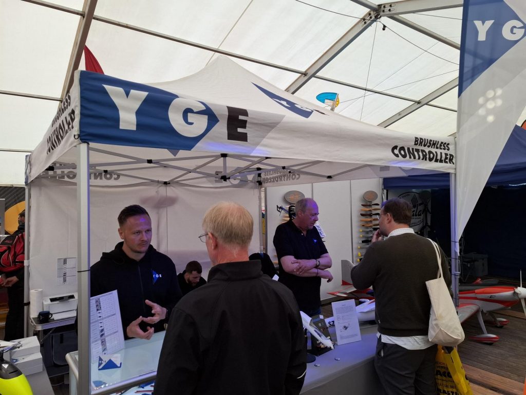 Prowing 2025. Bad Sassendorf. Stand von YGE Reglern