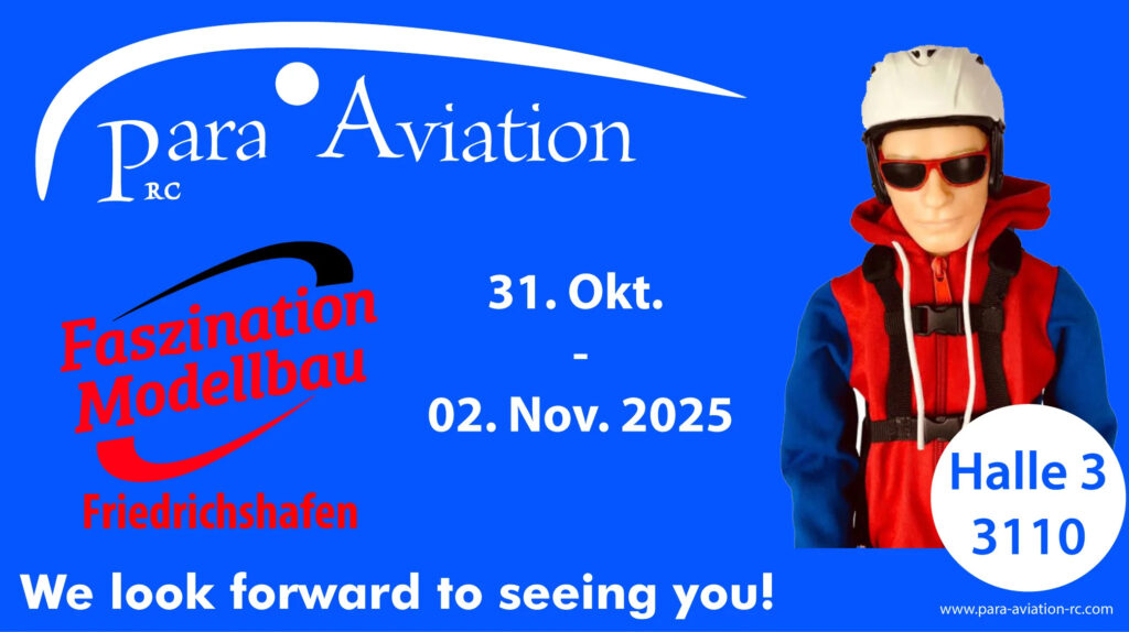 faszination_messe_friedrichshafen_2025_para_aviation_rc_gleitschirme_gurtzeuge_liegegurtzeuge_rc_paraglider
