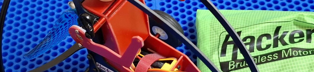 Hacker Motor Trike für den RC-Gleitschirm Cloud 0.5