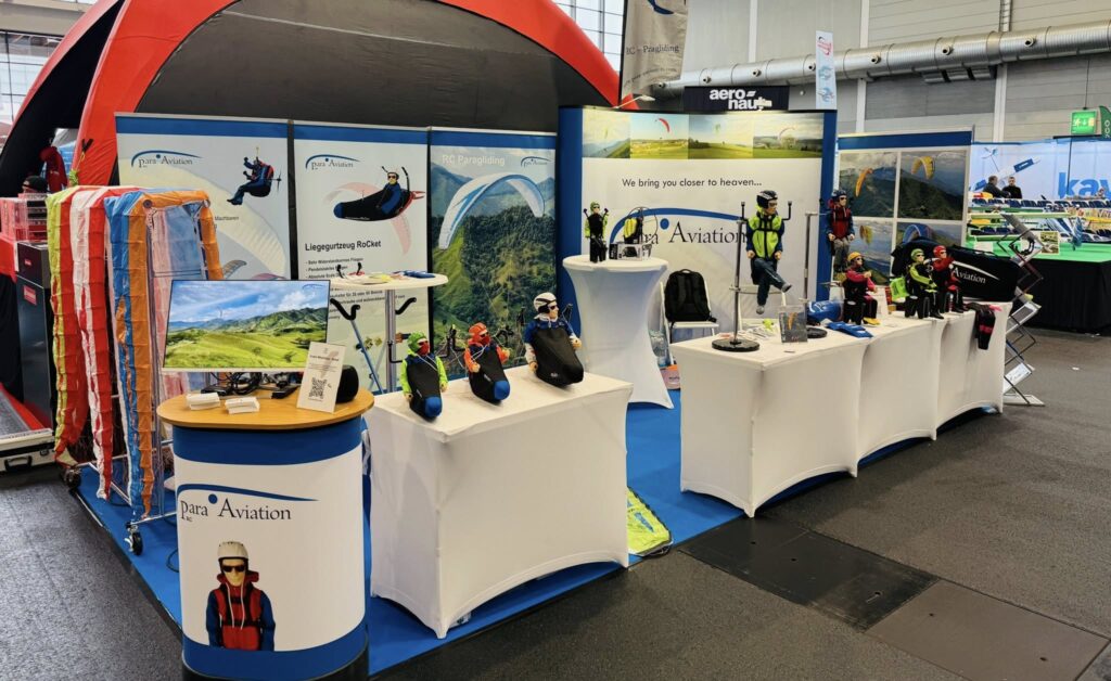 Faszination Modellbau Friedrichshafen am Stand von Para Aviation RC