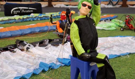 RC Paramotor Sitz für RC-Gleitschirme und Piloten