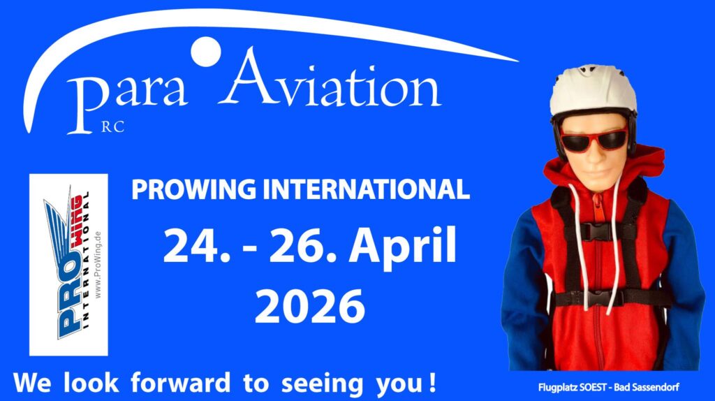 Para Aviation RC ist auf der Prowing 2026 in Soest Bad Sassendorf.
