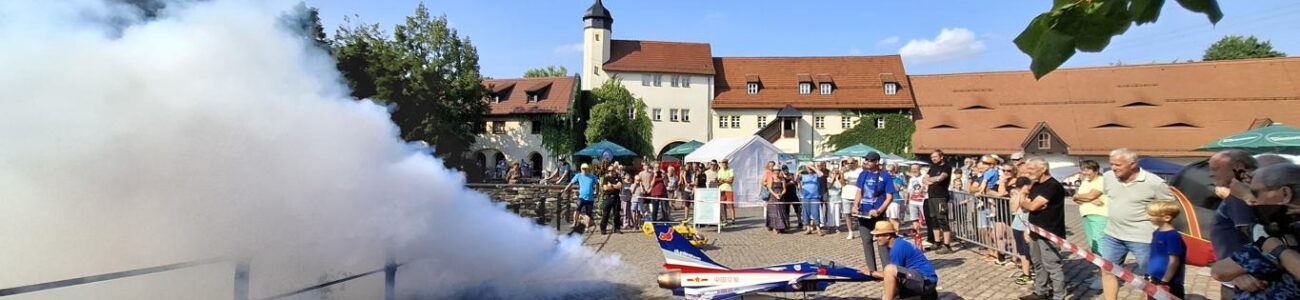 Modellsommer im Wasserschloss Klaffenbach