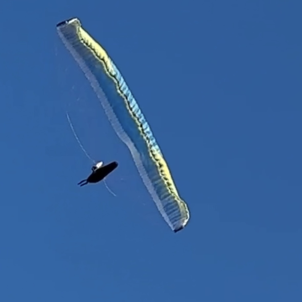 Wirkungsweise einer RAST Technologie in einem RC-Gleitschirm Libra 3.7 von Para Aviation RC.