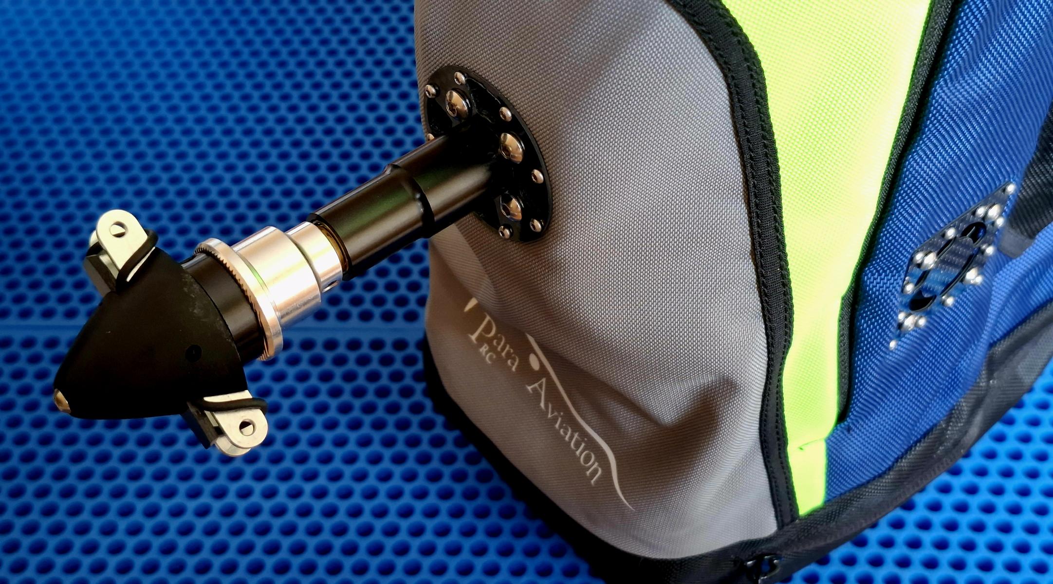 Gurtzeug Libra ST mit Motorwelle und Klappluftschraube von Para Aviation RC