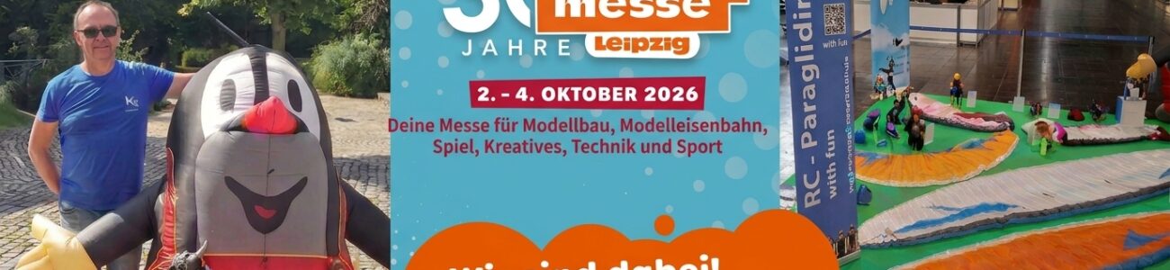 30 Jahre Hobbymesse Leipzig: Wir sind dabei
