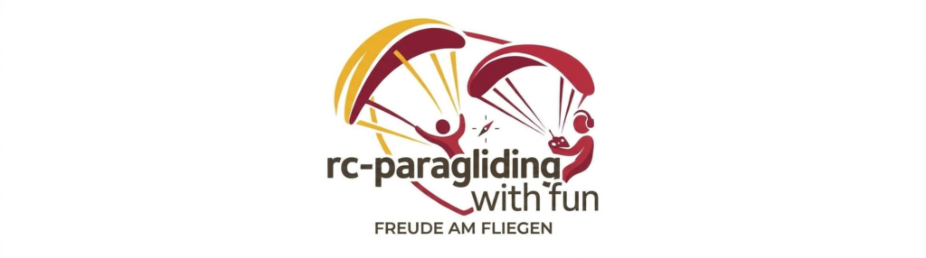 Logo von RC-Paragliding with fun. RC-Gleitschirm fliegen.